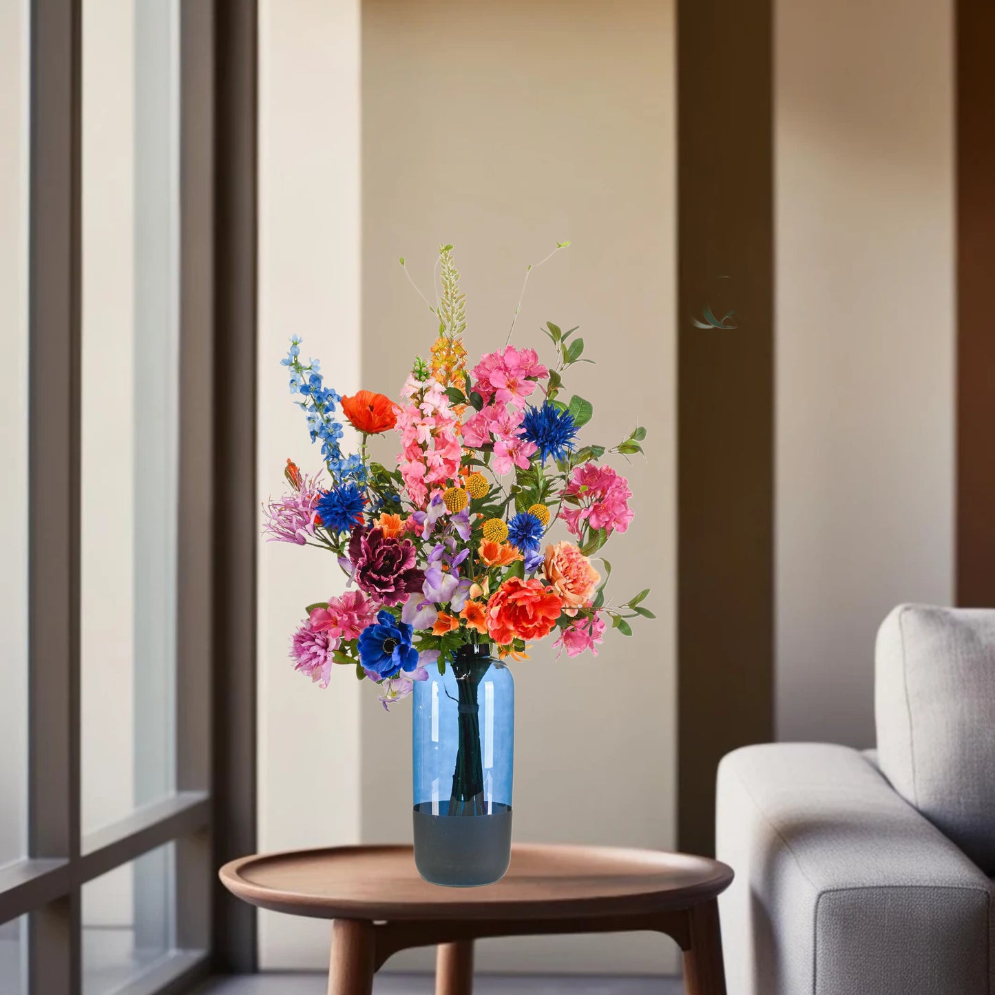 Kunstbloemen -Boeket XL- Luxury Glam - 90cm