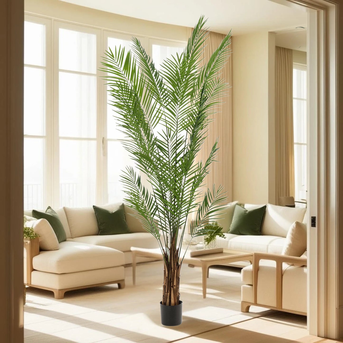 Kunstplanten - Areca Lutescens - Goudpalm - 240cm