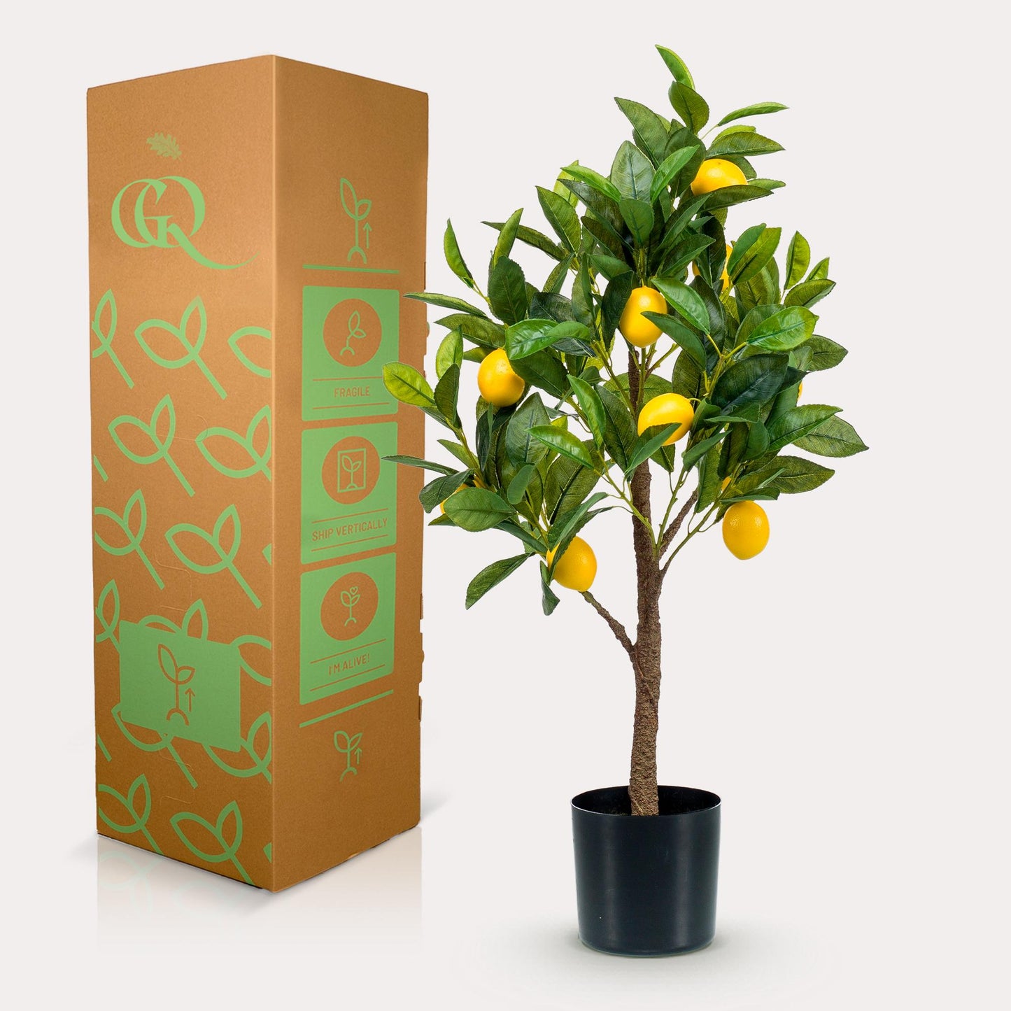 Kunstplant - Citrus Limonia - 75 cm