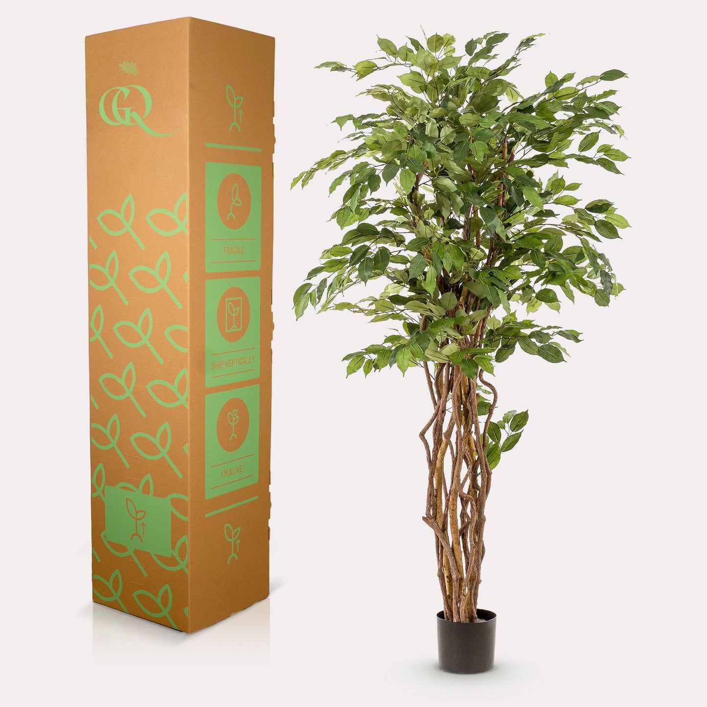 kunstplant - Ficus liana - 170cm
