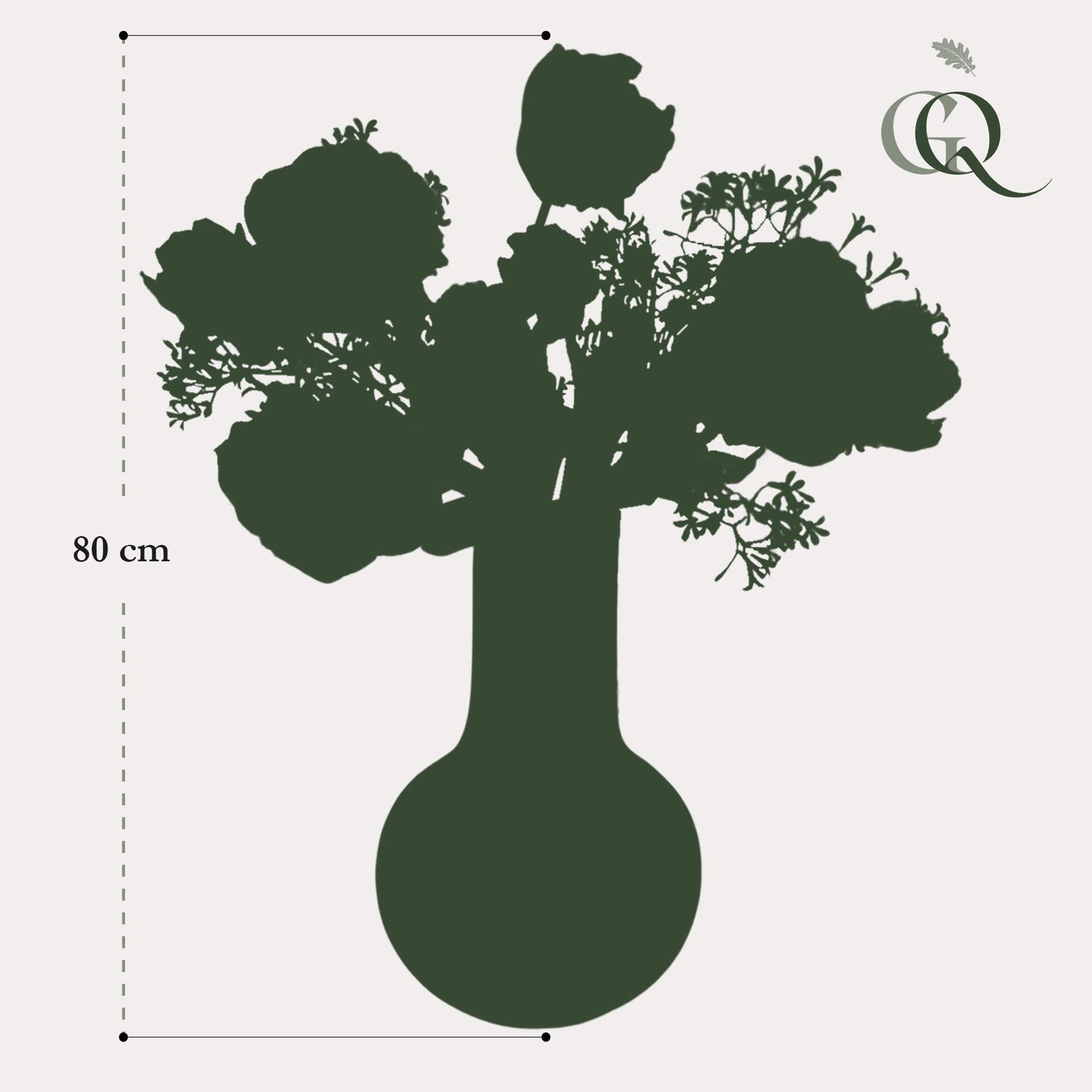 Kunstbloemen - Romantic Glam L - 80cm
