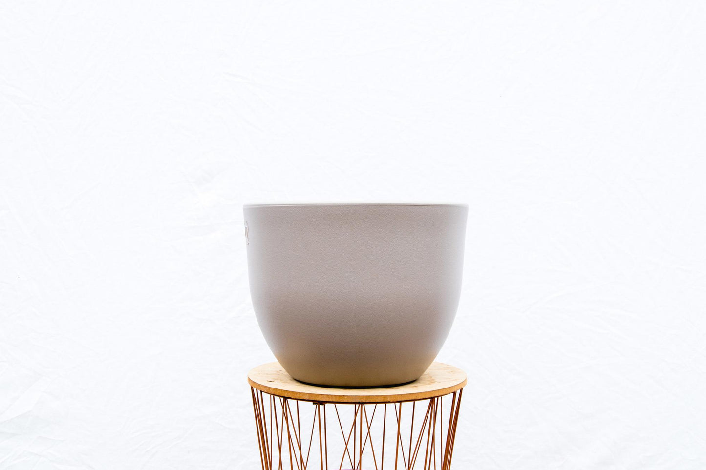 Pot Eggy Taupé - D65 x H51