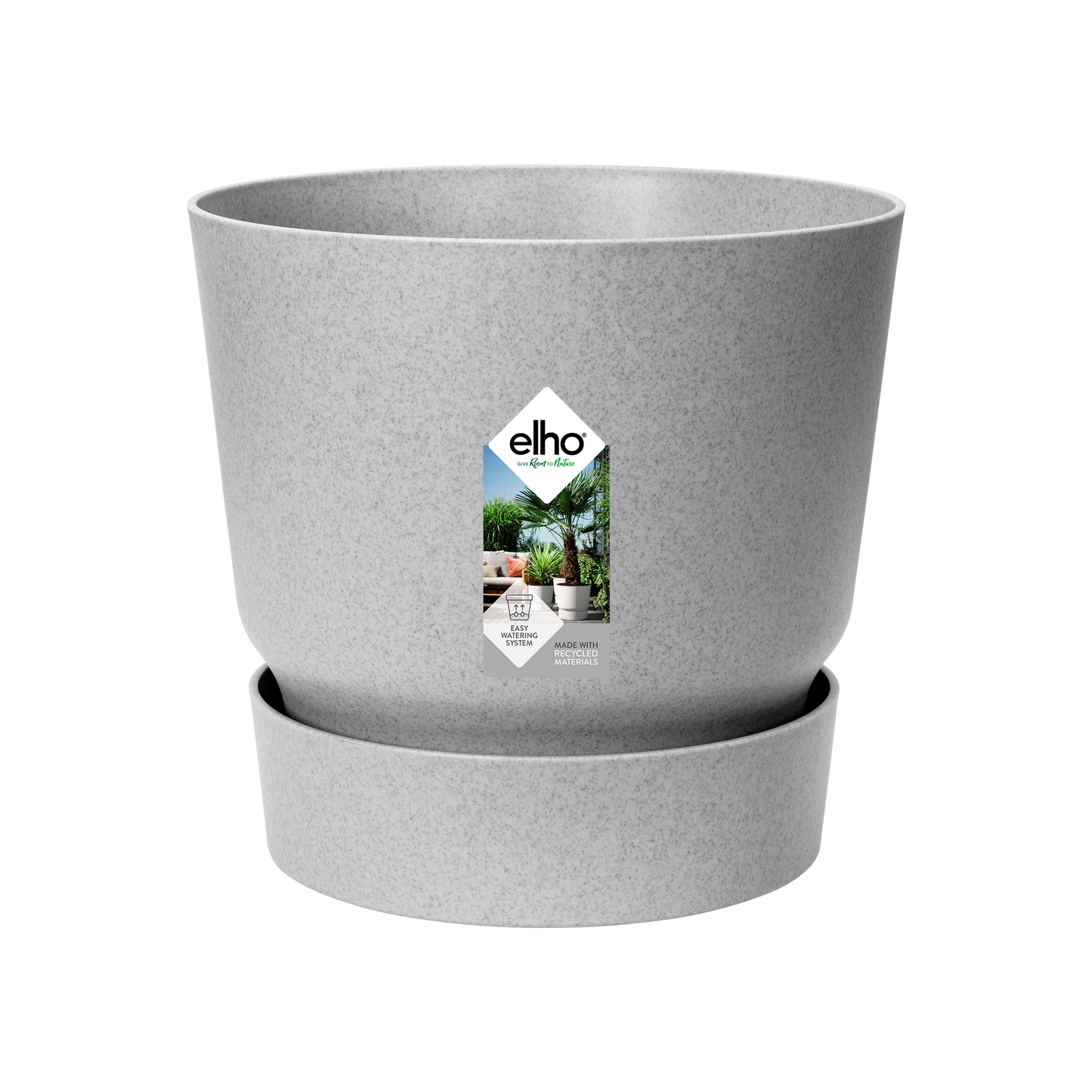 Pot elho Greenville Round grijs - D39 x H37