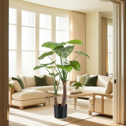 kunstplant - Alocasia - Olifantsoor - 110cm