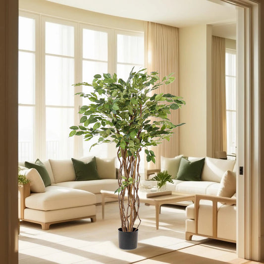 kunstplant - Ficus liana - 140cm