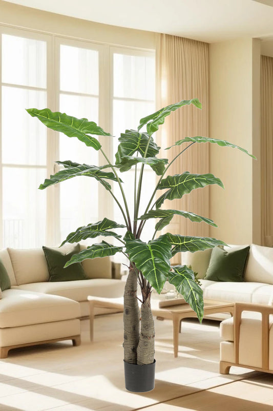 Kunstplant - Alocasia - Olifantsoor - 150 cm