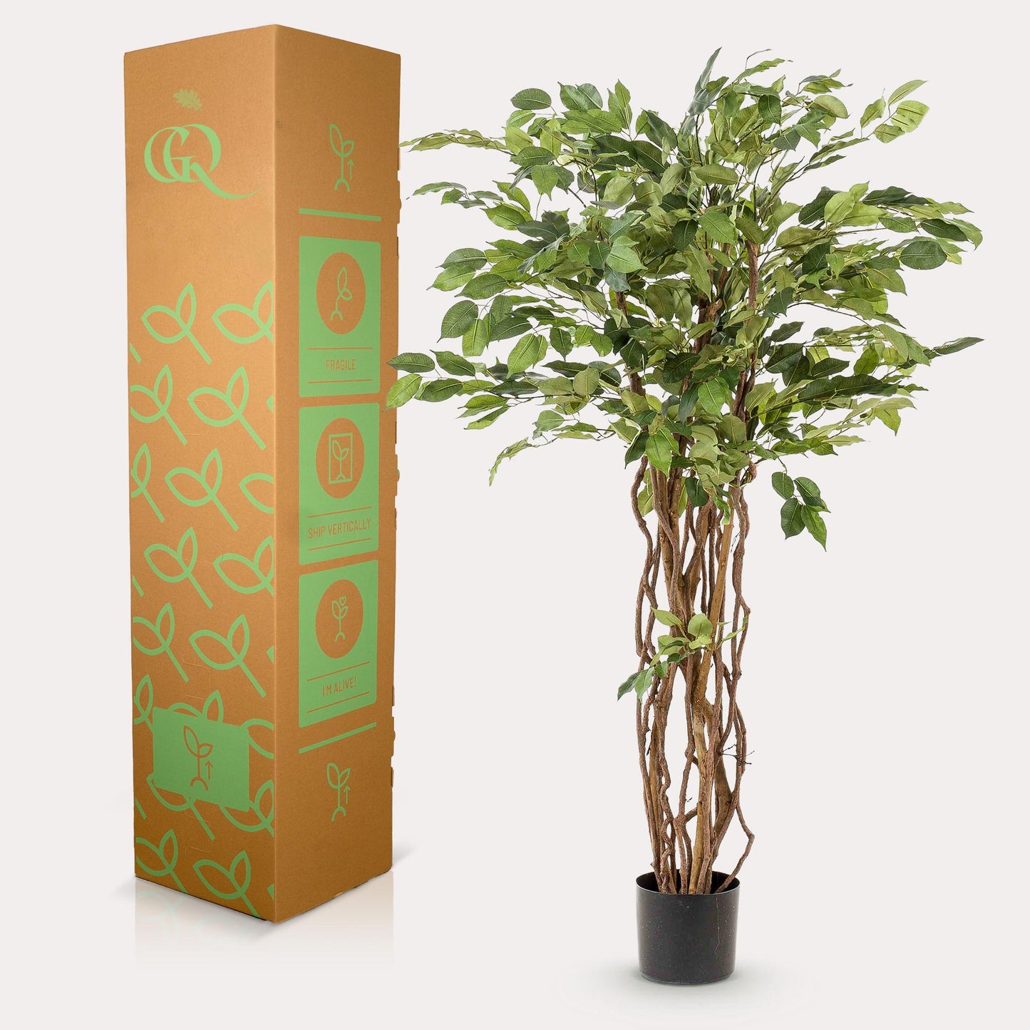 kunstplant - Ficus liana - 140cm